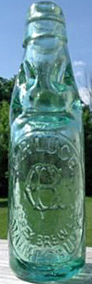 C. R. LUCE ABBEY BREWERY EMBOSSED BEER BOTTLE
