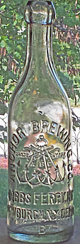 ANCHOR BREWING COMPANY EMBOSSED BEER BOTTLE