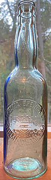 ALABAMA BREWING COMPANY EMBOSSED BEER BOTTLE