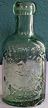 TOOTH AND CO LTD KENT BREWERY EMBOSSED BEER BOTTLE