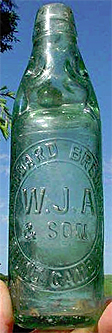 STANDARD BREWERY EMBOSSED BEER BOTTLE