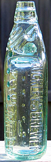 BUCKLEY'S BREWERY LIMITED EMBOSSED BEER BOTTLE