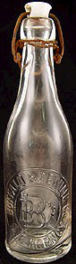 BUFFALO BREWING COMPANY EMBOSSED BEER BOTTLE