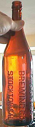 EL DORADO BREWING COMPANY EMBOSSED BEER BOTTLE