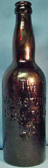 WALKERVILLE BREWING COMPANY LIMITED EMBOSSED BEER BOTTLE