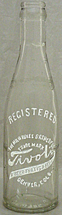 MILWAUKEE BREWERY COMPANY EMBOSSED BEER BOTTLE