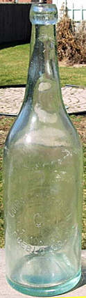 COORS GOLDEN BEER EMBOSSED BEER BOTTLE