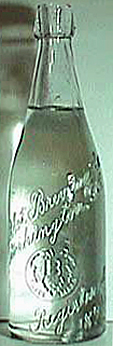 PABST BREWING COMPANY EMBOSSED BEER BOTTLE