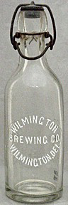 WILMINGTON BREWING COMPANY BEER BOTTLE