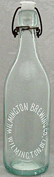 WILMINGTON BREWING COMPANY BEER BOTTLE