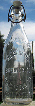 WILMINGTON BREWING COMPANY BEER BOTTLE