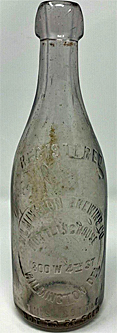 WILMINGTON BREWING COMPANY BEER BOTTLE