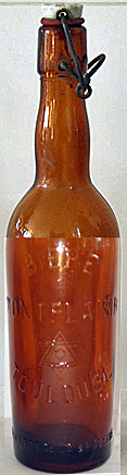 Gde Brasserie EMBOSSED BEER BOTTLE