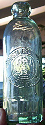 AUGUSTA BREWING COMPANY EMBOSSED BEER BOTTLE