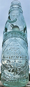 BORDER BREWERY LIMITED EMBOSSED BEER BOTTLE