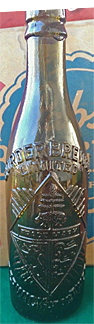 BORDER BREWERY LIMITED EMBOSSED BEER BOTTLE