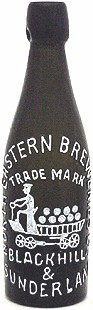 NORTH EASTERN BREWERIES LIMITED EMBOSSED BEER BOTTLE