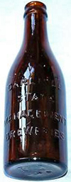 CARLISLE STATE MANAGEMENT BREWERIES EMBOSSED BEER BOTTLE