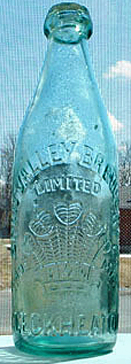 SPEN VALLEY BREWING COMPANY LIMITED EMBOSSED BEER BOTTLE