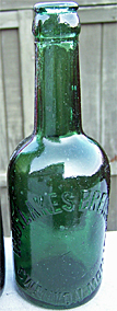 WESTLAKE'S BREWERY LIMITED EMBOSSED BEER BOTTLE