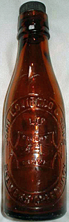 JOHN LOVIBOND & SONS BREWERS EMBOSSED BEER BOTTLE