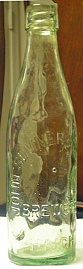 JOHN SUMNER & COMPANY LIMITED BREWERS EMBOSSED BEER BOTTLE