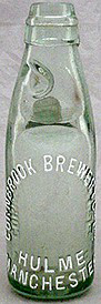 CORNBROOK BREWERY COMPANY LIMITED EMBOSSED BEER BOTTLE