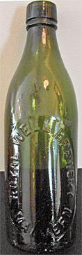 ROYAL WELL BREWERY EMBOSSED BEER BOTTLE