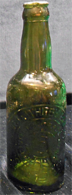 THE SCARBORO & WHITBY BREWERIES LIMITED EMBOSSED BEER BOTTLE