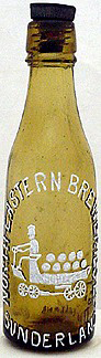 NORTH EASTERN BREWERIES LIMITED EMBOSSED BEER BOTTLE