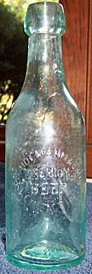 GEORGE HOFMANN & BROS. PREMIUM BEER EMBOSSED BEER BOTTLE