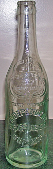 INDEPENDENT BREWING ASSOCIATION EMBOSSED BEER BOTTLE