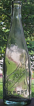 TOSETTI EXPORT EMBOSSED BEER BOTTLE