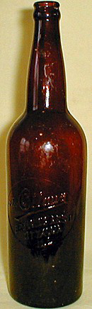 THE OTTAWA BREWING ASSOCIATION EMBOSSED BEER BOTTLE