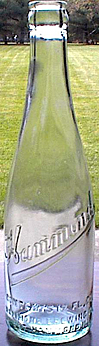 HAMMOND BREWING COMPANY EMBOSSED BEER BOTTLE