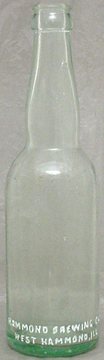 HEEL EMBOSSED BEER BOTTLE