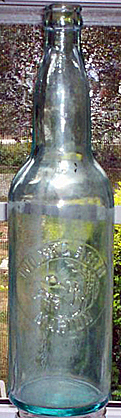 INDIANA BREWING ASSOCIATION EMBOSSED BEER BOTTLE