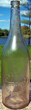 SOUTH BEND BREWING ASSOCIATION EMBOSSED BEER BOTTLE