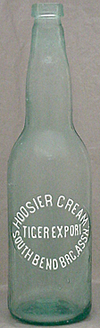 SOUTH BEND BREWING ASSOCIATION EMBOSSED BEER BOTTLE