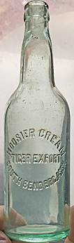 SOUTH BEND BREWING ASSOCIATION EMBOSSED BEER BOTTLE