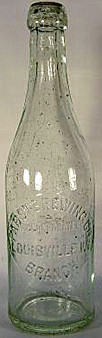 PABST BREWING COMPANY EMBOSSED BEER BOTTLE