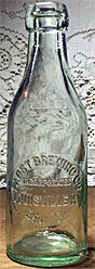 PABST BREWING COMPANY EMBOSSED BEER BOTTLE