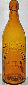 HINCKEL BREWING COMPANY EMBOSSED BEER BOTTLE