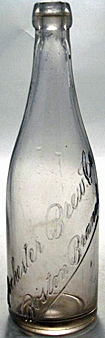 ROCHESTER BREWING COMPANY EMBOSSED BEER BOTTLE