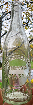 WILLIAM SMITH & SONS BREWING COMPANY EMBOSSED BEER BOTTLE