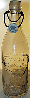 BARTHOLOMAY BREWERY COMPANY EMBOSSED BEER BOTTLE