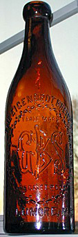 GBS EMBOSSED BEER BOTTLE