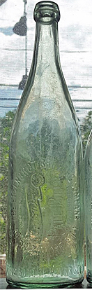 THE EIGENBROT BREWING COMPANY EMBOSSED BEER BOTTLE