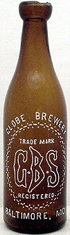 GBS EMBOSSED BEER BOTTLE