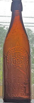 MARYLAND BREWING COMPANY EMBOSSED BEER BOTTLE